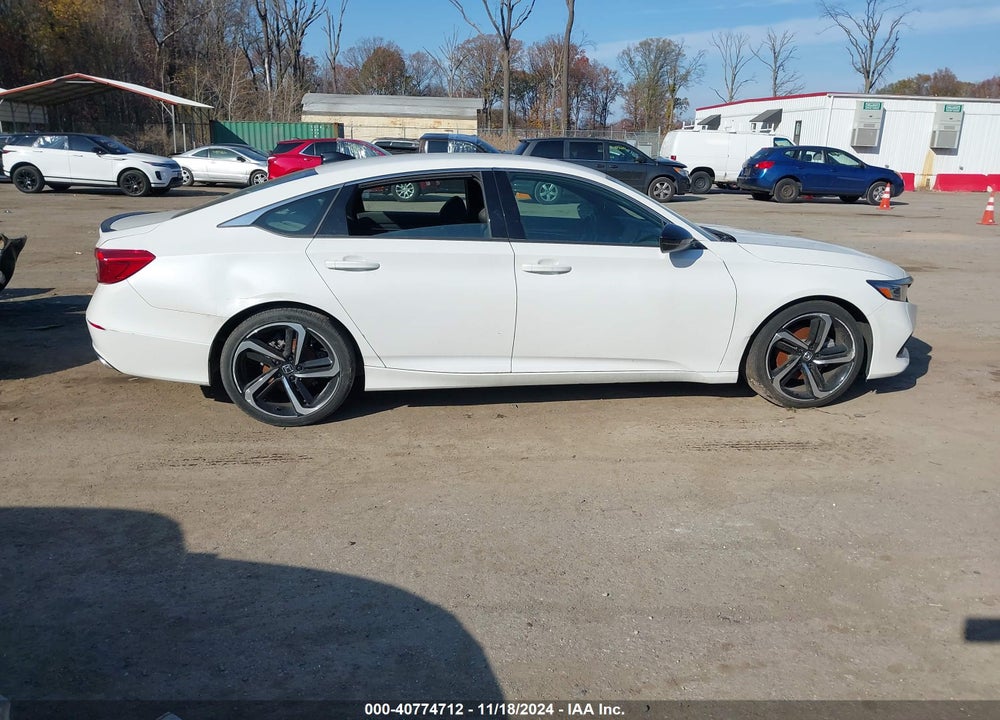 2022 HONDA ACCORD SPORT VIN: 1HGCV1F38NA001714