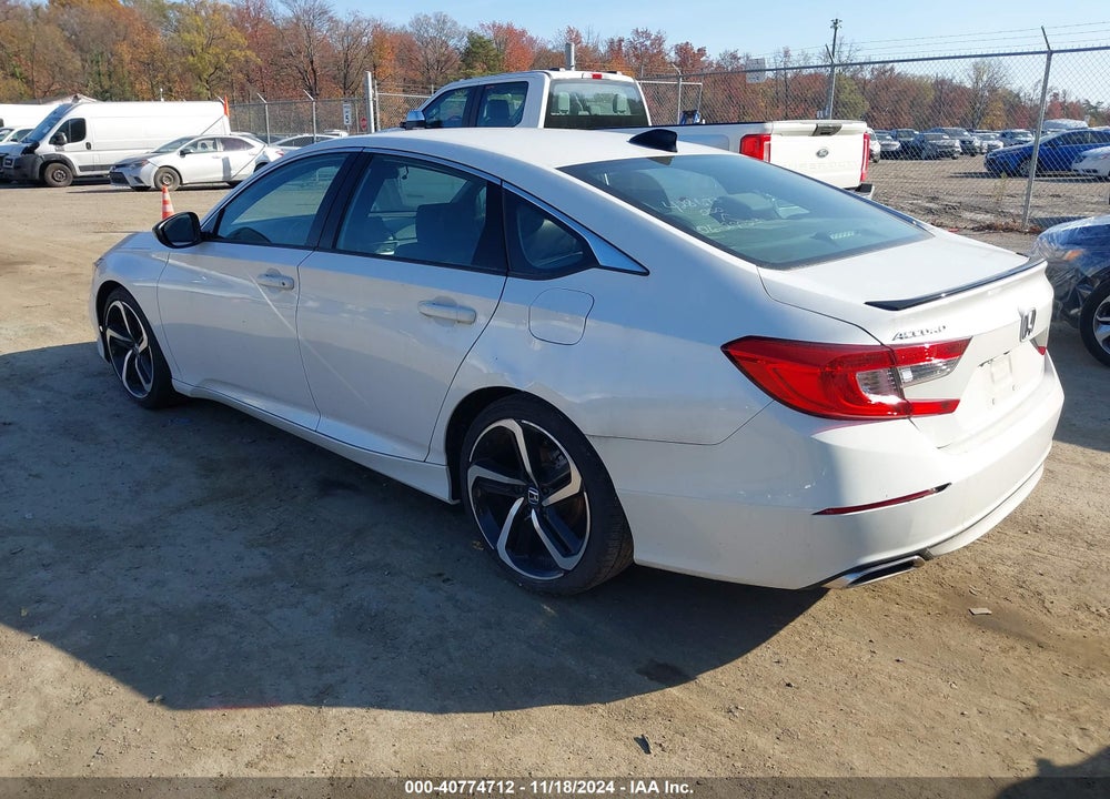 2022 HONDA ACCORD SPORT VIN: 1HGCV1F38NA001714