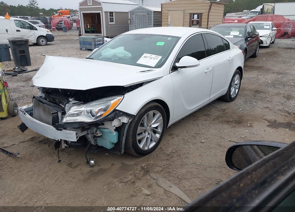 2016 BUICK REGAL TURBO VIN: 2G4GK5EX8G9120989