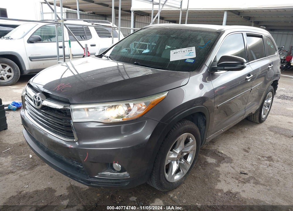 2015 TOYOTA HIGHLANDER LIMITED V6 VIN: 5TDYKRFH3FS091107