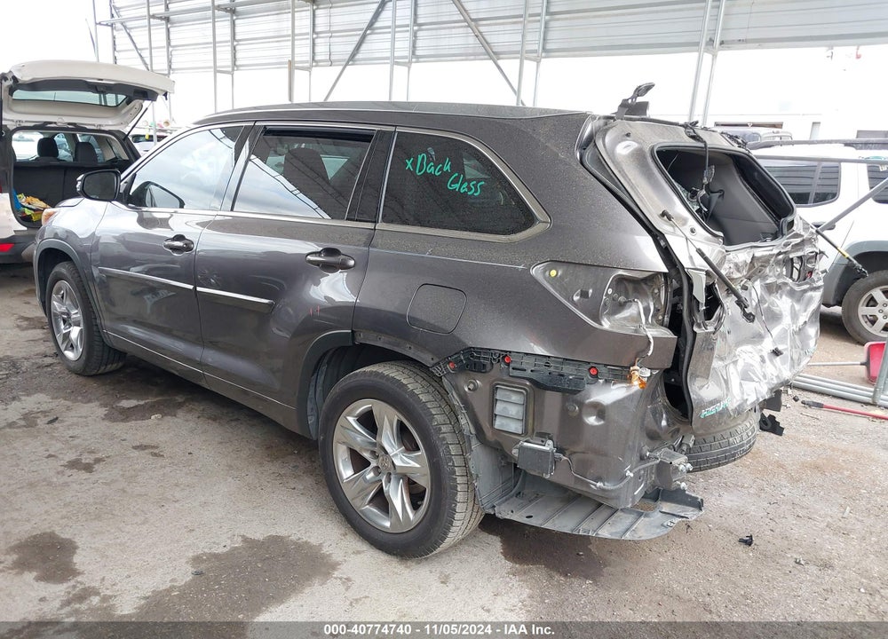 2015 TOYOTA HIGHLANDER LIMITED V6 VIN: 5TDYKRFH3FS091107