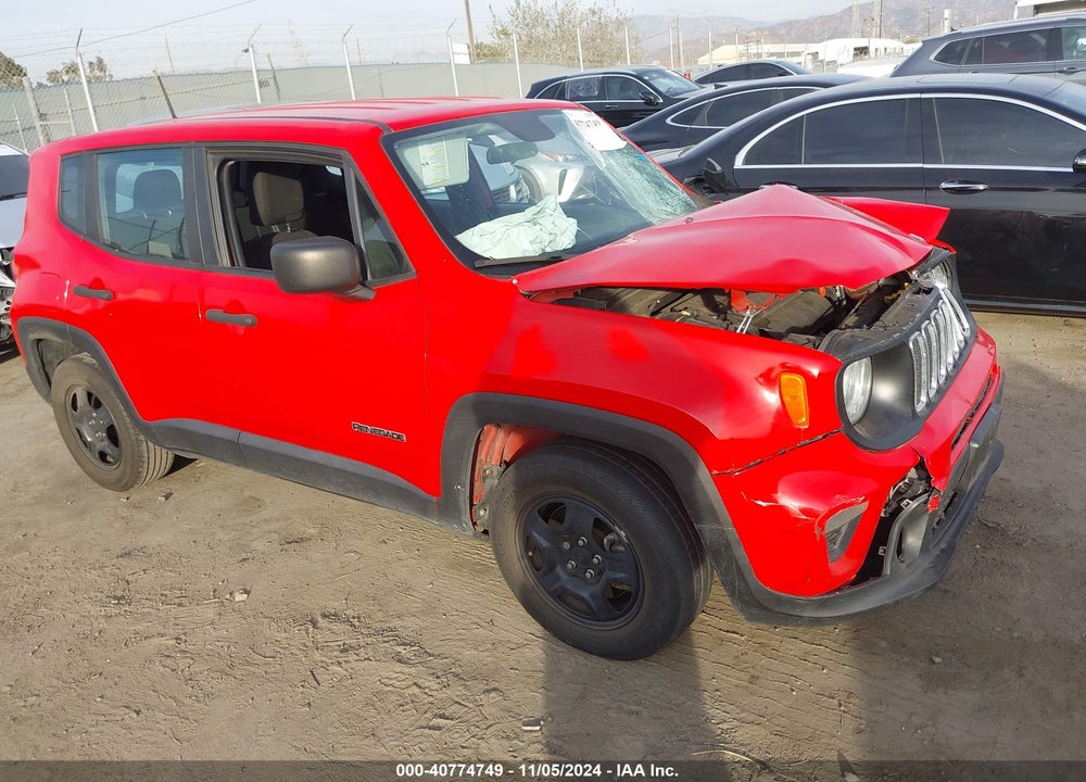 2020 JEEP RENEGADE SPORT FWD VIN: ZACNJAAB4LPL20314