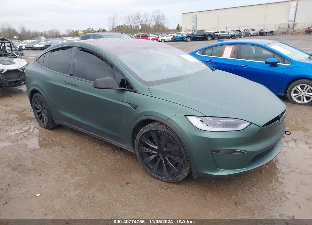 2023 TESLA MODEL X DUAL MOTOR ALL-WHEEL DRIVE/STANDARD RANGE VIN: 7SAXCBE55PF425587
