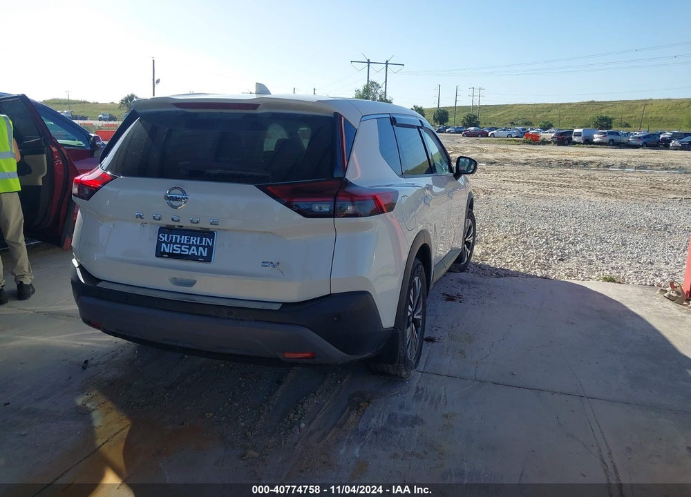 2021 NISSAN ROGUE SV FWD VIN: JN8AT3BA4MW009259