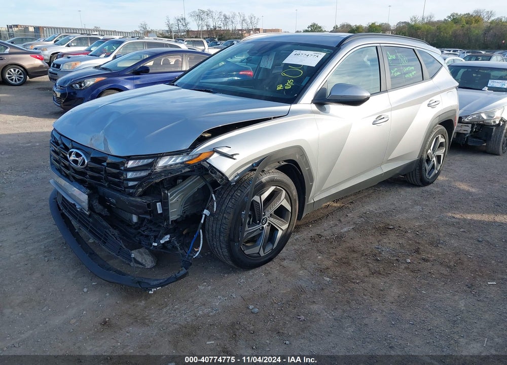 2022 HYUNDAI TUCSON SEL VIN: 5NMJF3AE1NH100484