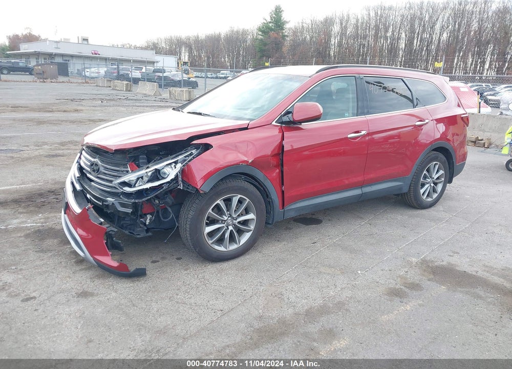2017 HYUNDAI SANTA FE SE VIN: KM8SMDHF7HU191817