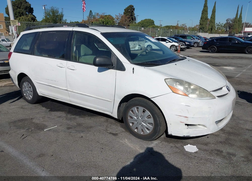 2009 TOYOTA SIENNA CE VIN: 5TDZK23C69S259282
