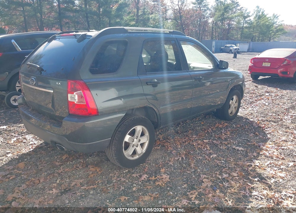 2009 KIA SPORTAGE LX V6 VIN: KNDJE723797560270