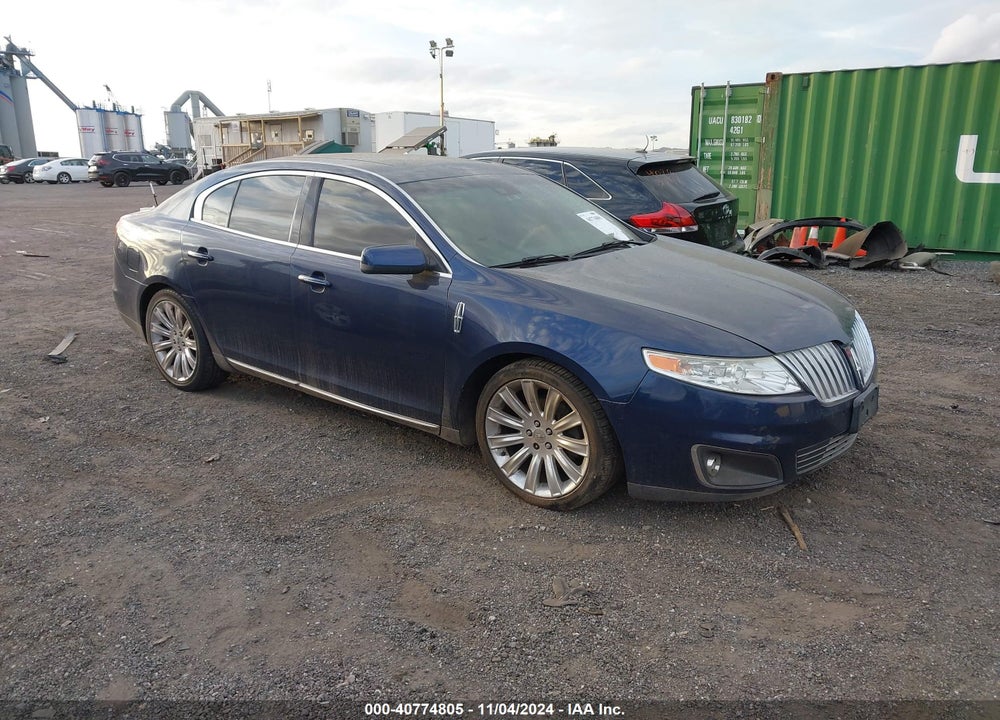 2012 LINCOLN MKS VIN: 1LNHL9ER7CG805491
