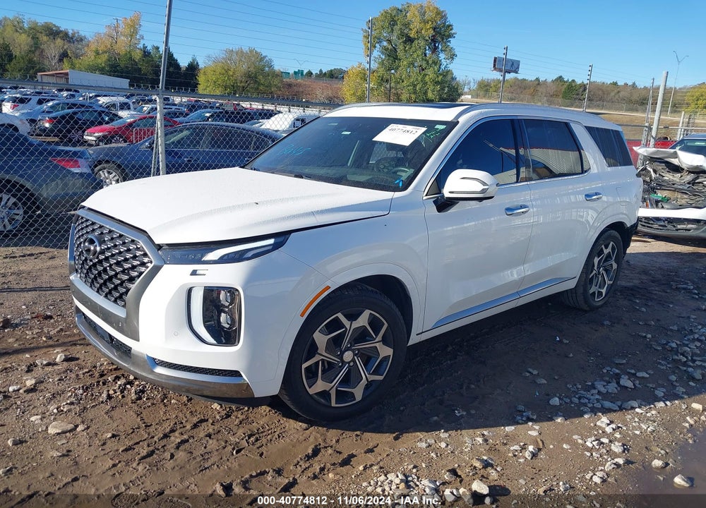 2022 HYUNDAI PALISADE CALLIGRAPHY VIN: KM8R74HE2NU385700