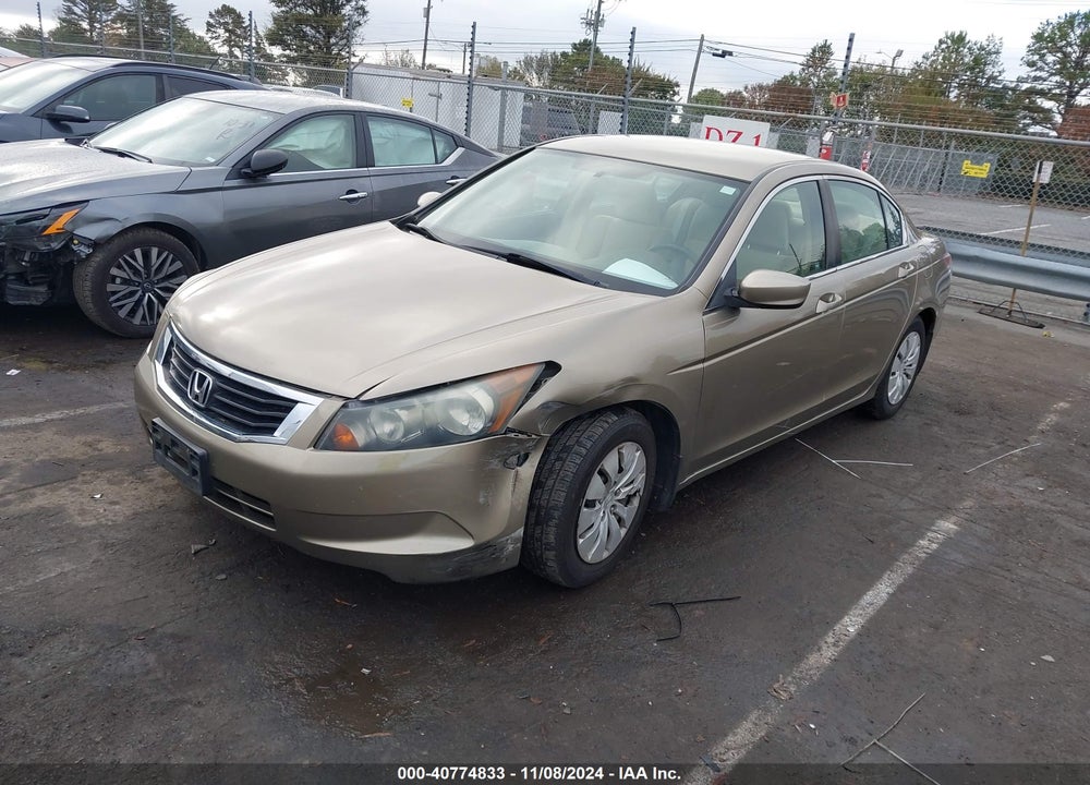 2010 HONDA ACCORD 2.4 LX VIN: 1HGCP2F30AA077552