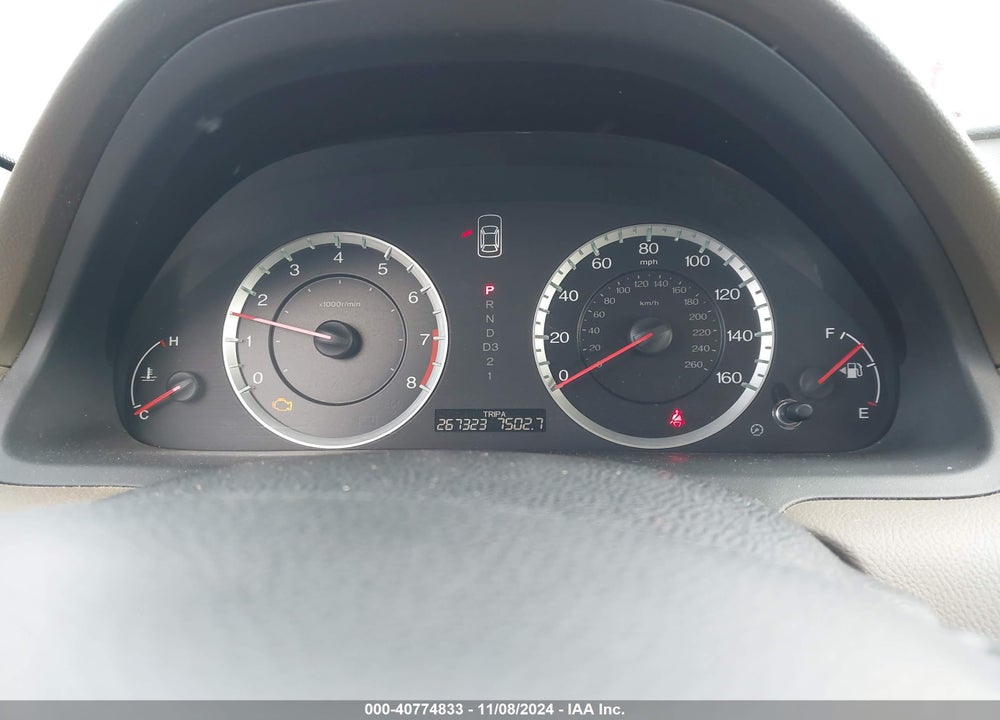 2010 HONDA ACCORD 2.4 LX VIN: 1HGCP2F30AA077552