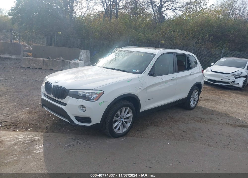 2016 BMW X3 XDRIVE28I VIN: 5UXWX9C54G0D84393