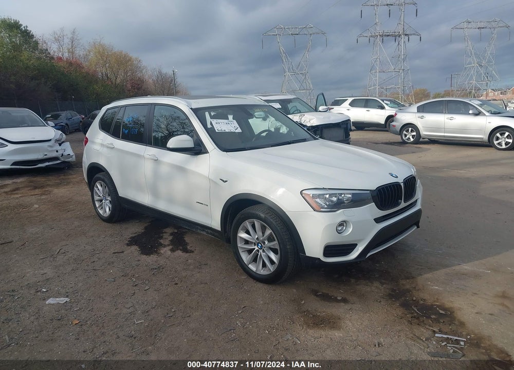 2016 BMW X3 XDRIVE28I VIN: 5UXWX9C54G0D84393