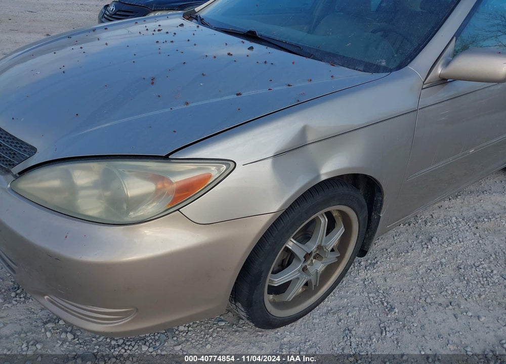2002 TOYOTA CAMRY XLE V6 VIN: 4T1BF30K62U535996