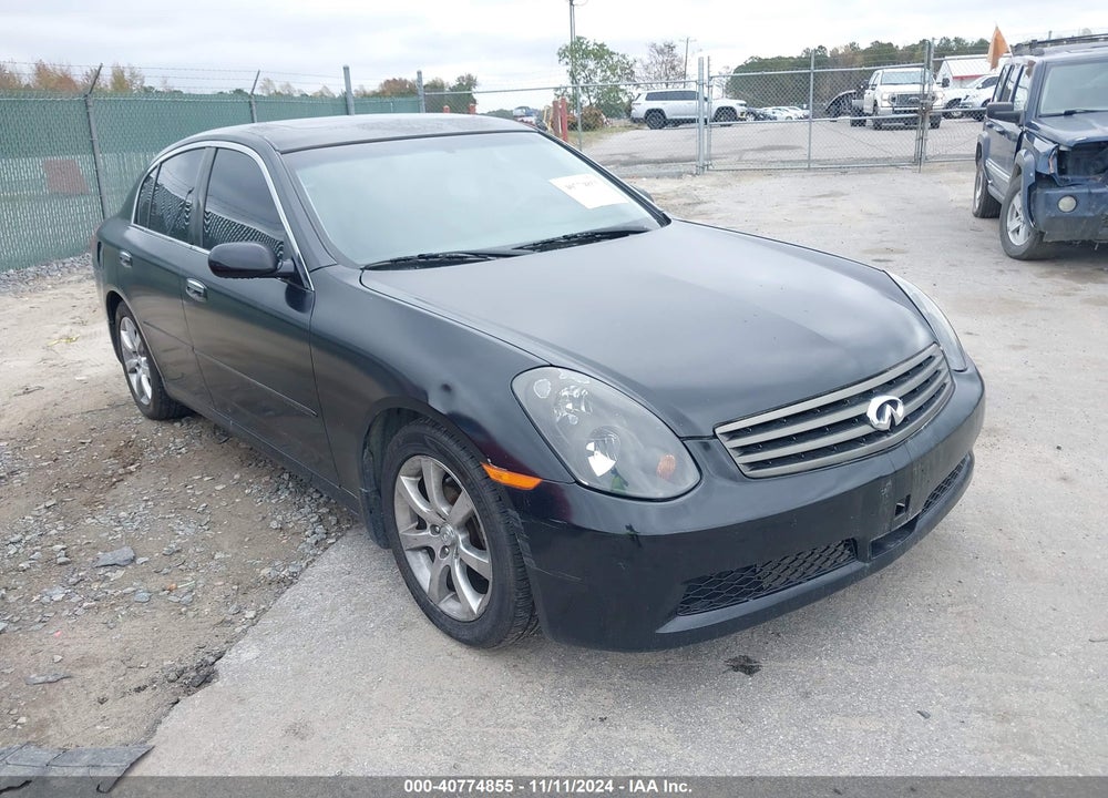 2005 INFINITI G35X VIN: JNKCV51F15M311482