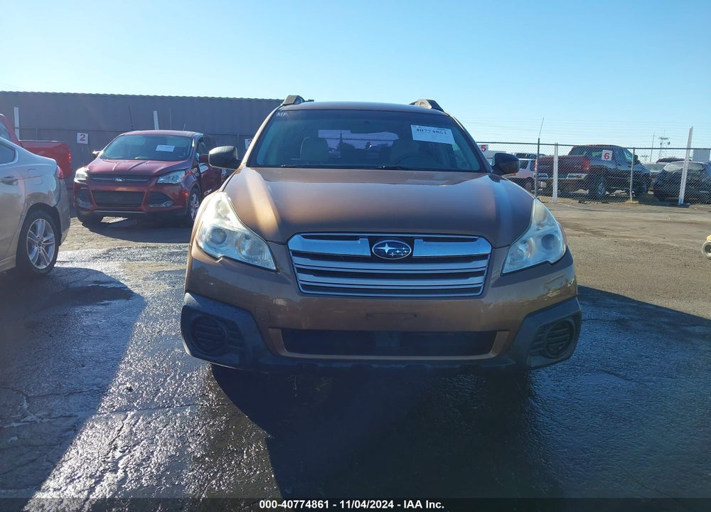 2013 SUBARU OUTBACK 2.5I VIN: 4S4BRBAC7D3227544