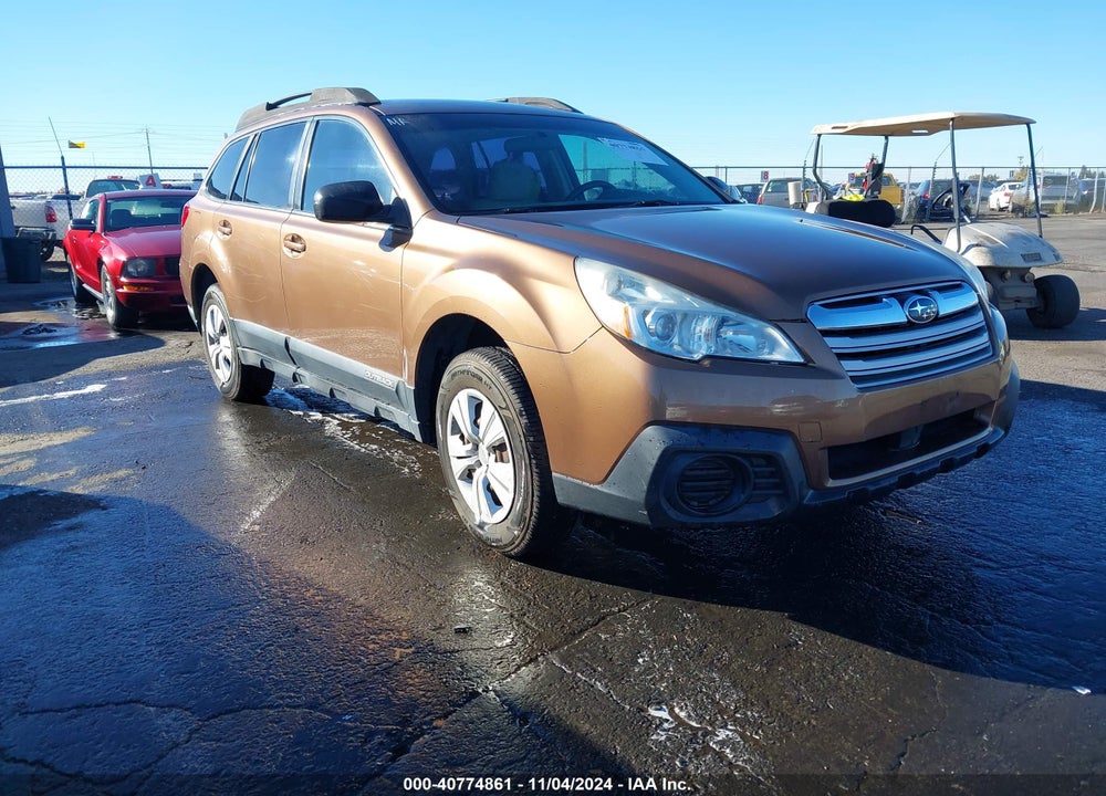 2013 SUBARU OUTBACK 2.5I VIN: 4S4BRBAC7D3227544