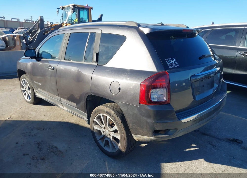 2014 JEEP COMPASS LIMITED VIN: 1C4NJCCB9ED877023