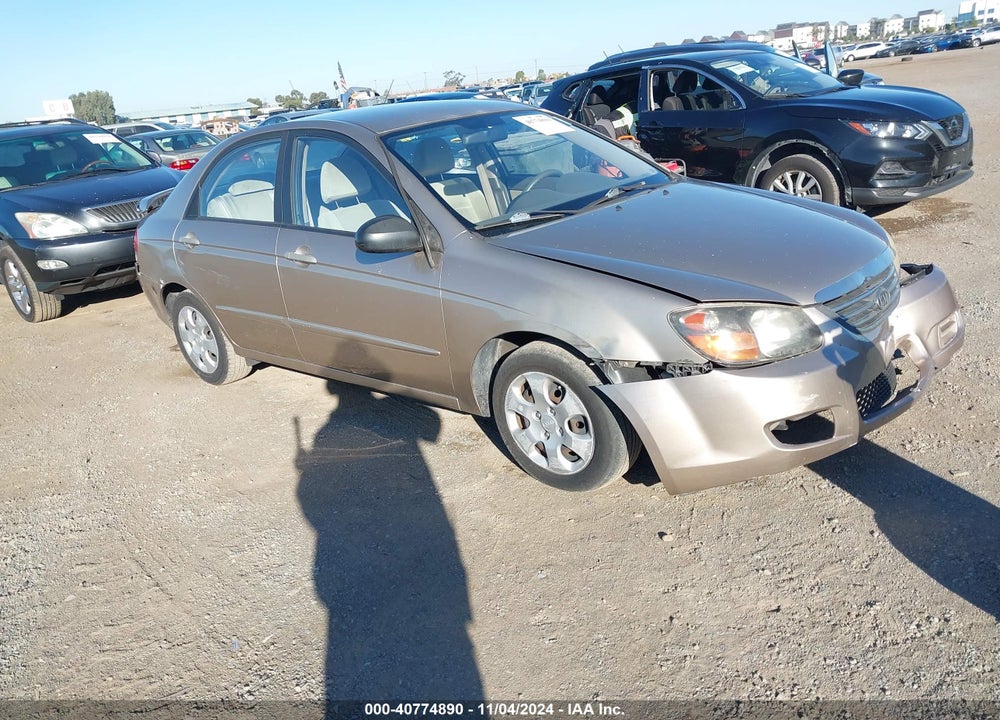 2009 KIA SPECTRA EX VIN: KNAFE222X95618641