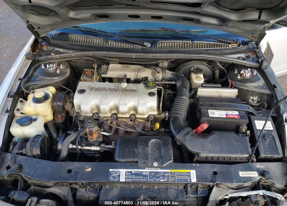 2001 SATURN SL1 VIN: 1G8ZH52861Z323279