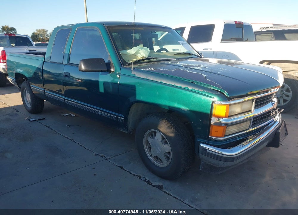 1998 CHEVROLET C1500 FLEETSIDE VIN: 1GCEC19M3WE152004