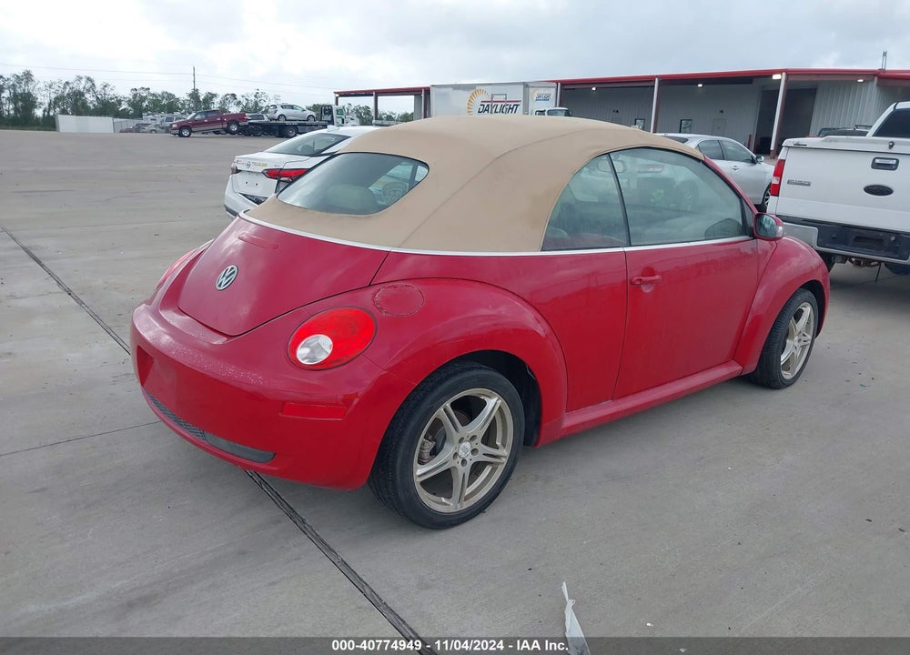 2008 VOLKSWAGEN NEW BEETLE VIN: 3VWRF31YX8M403159