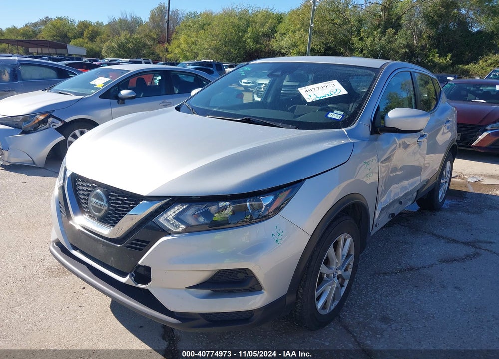 2022 NISSAN ROGUE SPORT S FWD XTRONIC CVT VIN: JN1BJ1AV6NW347619