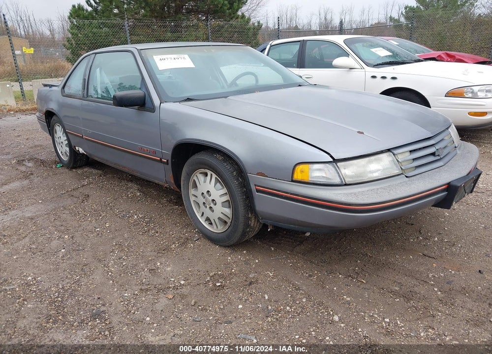 1991 CHEVROLET LUMINA EURO VIN: 2G1WN14T0M9203562