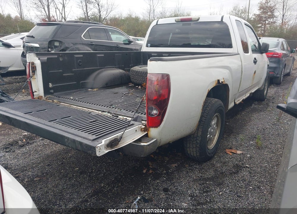 2007 GMC CANYON SLE1/SLE2/SLT/WORK TRUCK VIN: 1GTCS19E178256297