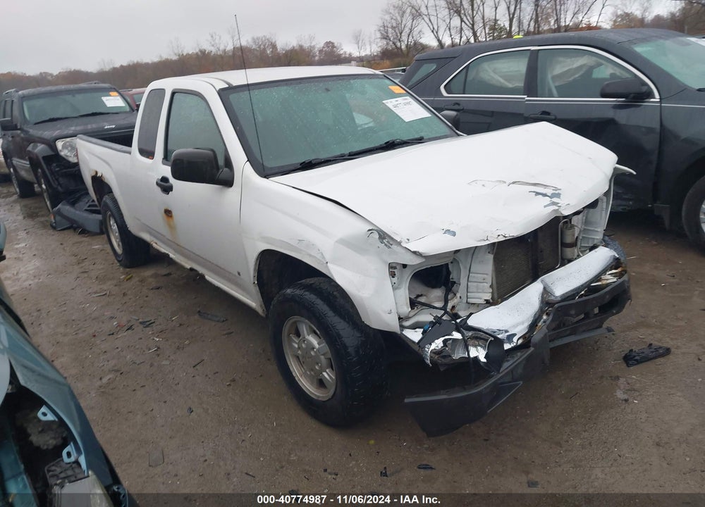 2007 GMC CANYON SLE1/SLE2/SLT/WORK TRUCK VIN: 1GTCS19E178256297