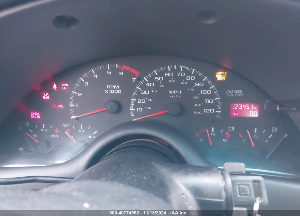 1997 CHEVROLET CAMARO RS VIN: 2G1FP22K5V2158395