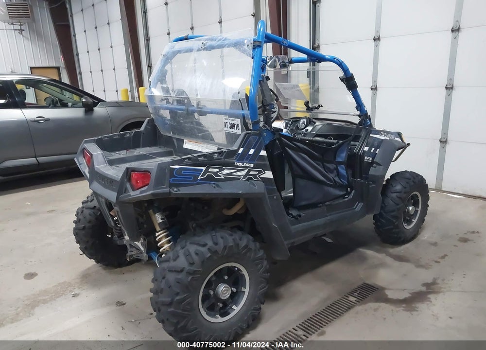 2014 POLARIS RZR 800 S VIN: 4XAVE7EA9EB179496