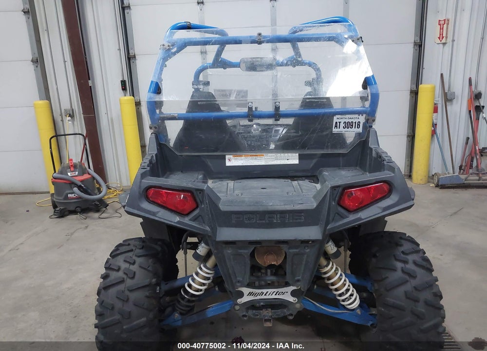 2014 POLARIS RZR 800 S VIN: 4XAVE7EA9EB179496