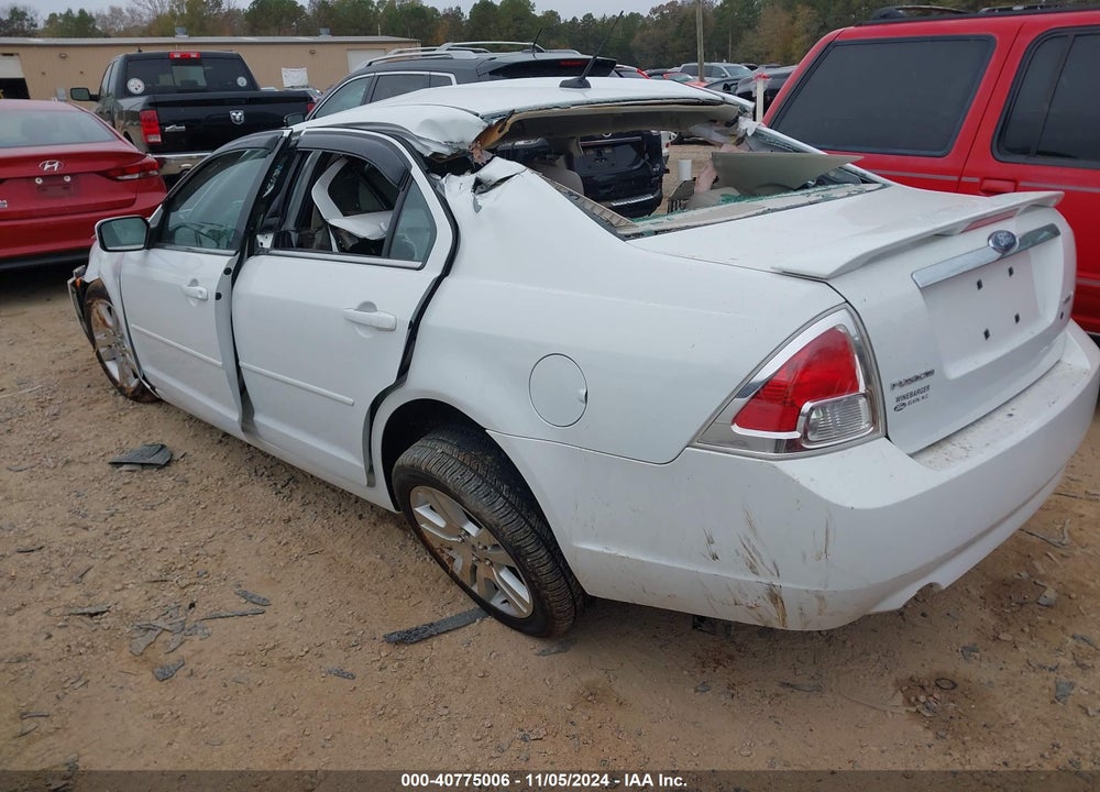 2007 FORD FUSION SEL VIN: 3FAHP08187R217954