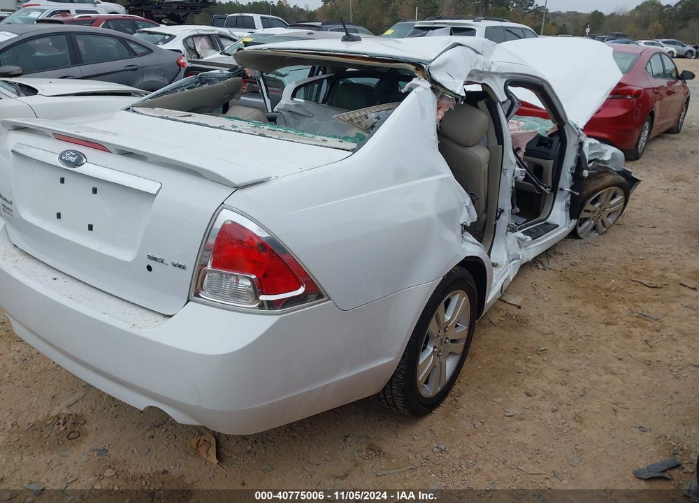 2007 FORD FUSION SEL VIN: 3FAHP08187R217954