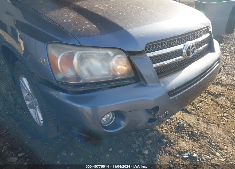 2006 TOYOTA HIGHLANDER HYBRID V6 VIN: JTEEW21A760012478