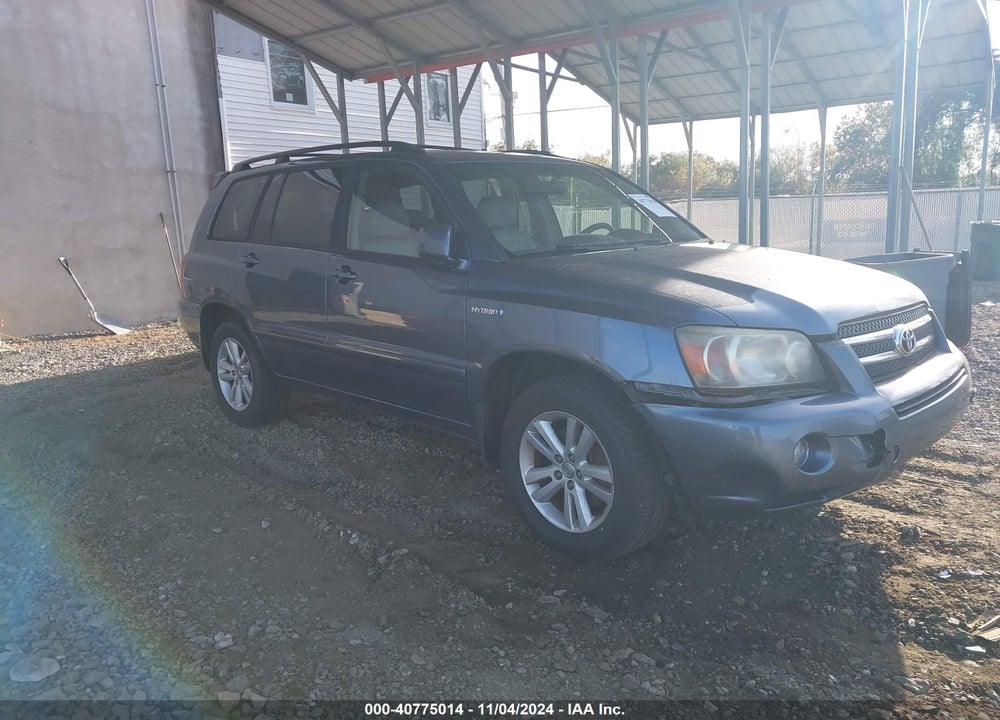 2006 TOYOTA HIGHLANDER HYBRID V6 VIN: JTEEW21A760012478