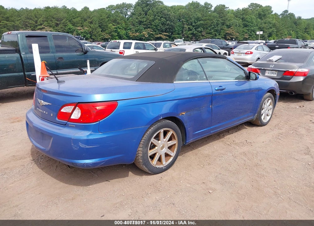 2008 CHRYSLER SEBRING TOURING VIN: 1C3LC55R68N129064
