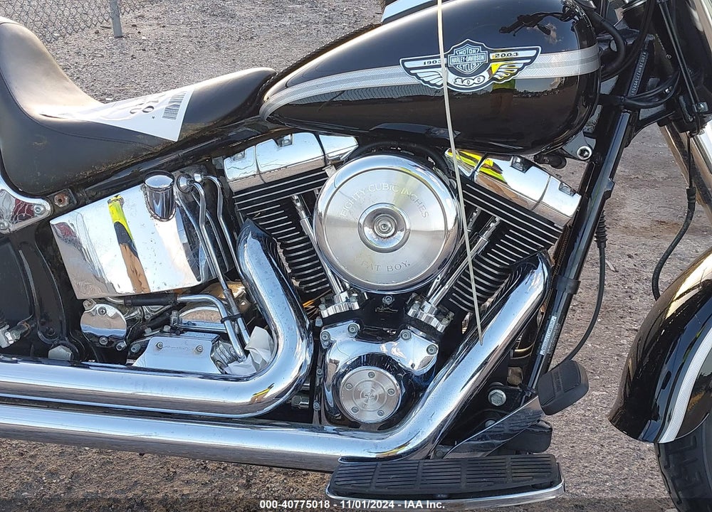 2003 HARLEY-DAVIDSON FLSTF VIN: 1HD1BMY173Y020687