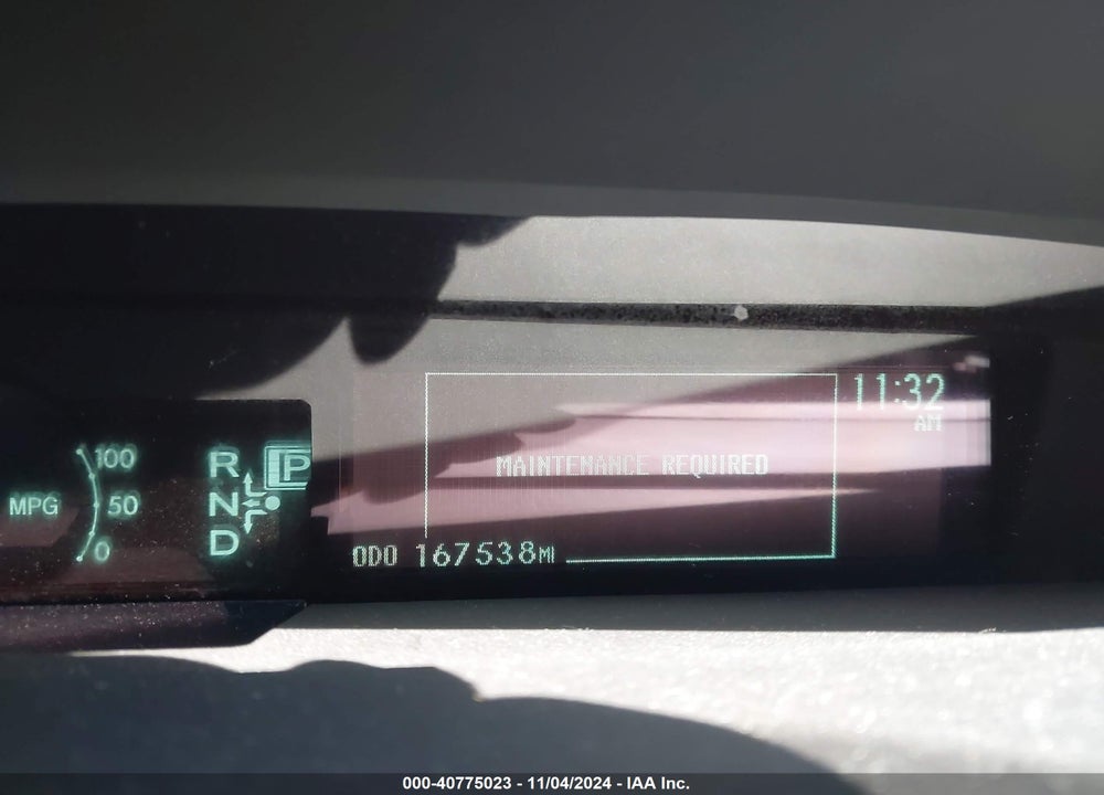 2013 TOYOTA PRIUS TWO VIN: JTDKN3DU5D5541756