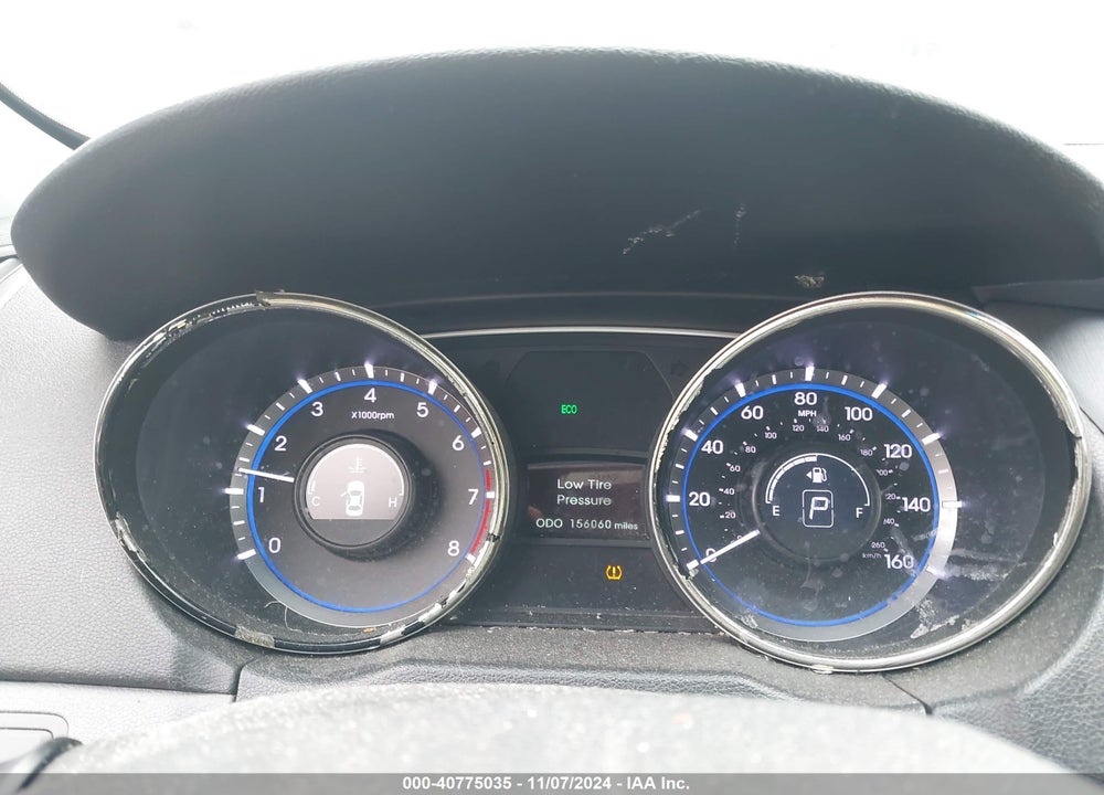 2013 HYUNDAI SONATA GLS VIN: 5NPEB4AC7DH603892