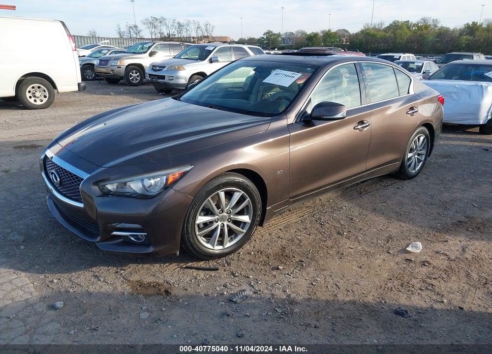 2014 INFINITI Q50 PREMIUM VIN: JN1BV7AR2EM697528