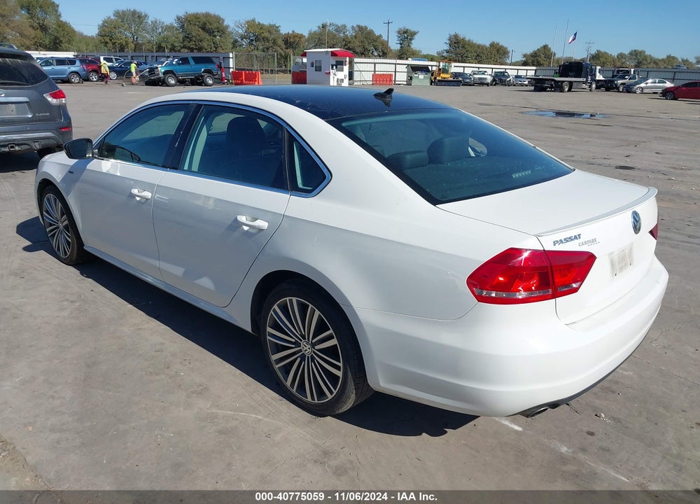 2015 VOLKSWAGEN PASSAT 1.8T SPORT VIN: 1VWBS7A37FC108348
