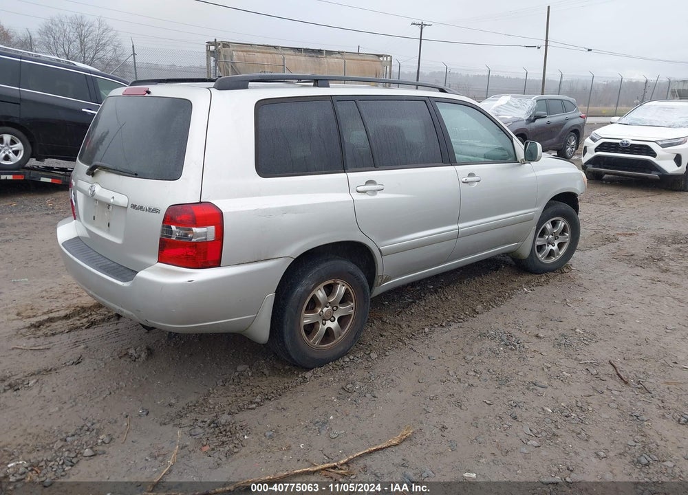 2005 TOYOTA HIGHLANDER V6 VIN: JTEGP21A850084617