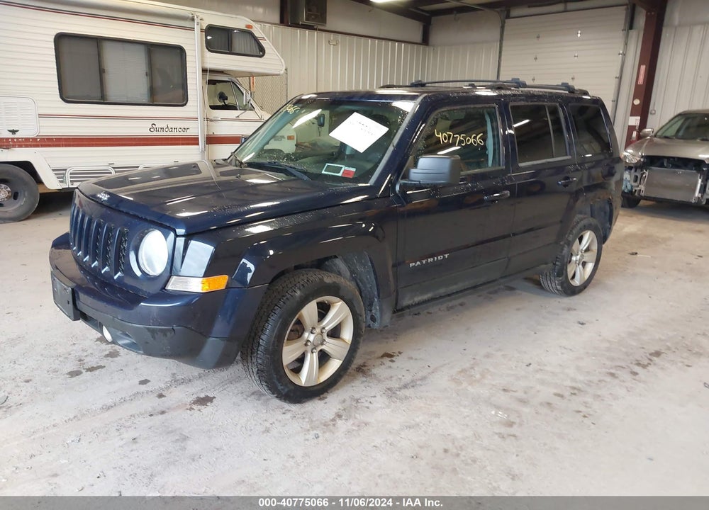 2012 JEEP PATRIOT LATITUDE VIN: 1C4NJRFB7CD588976