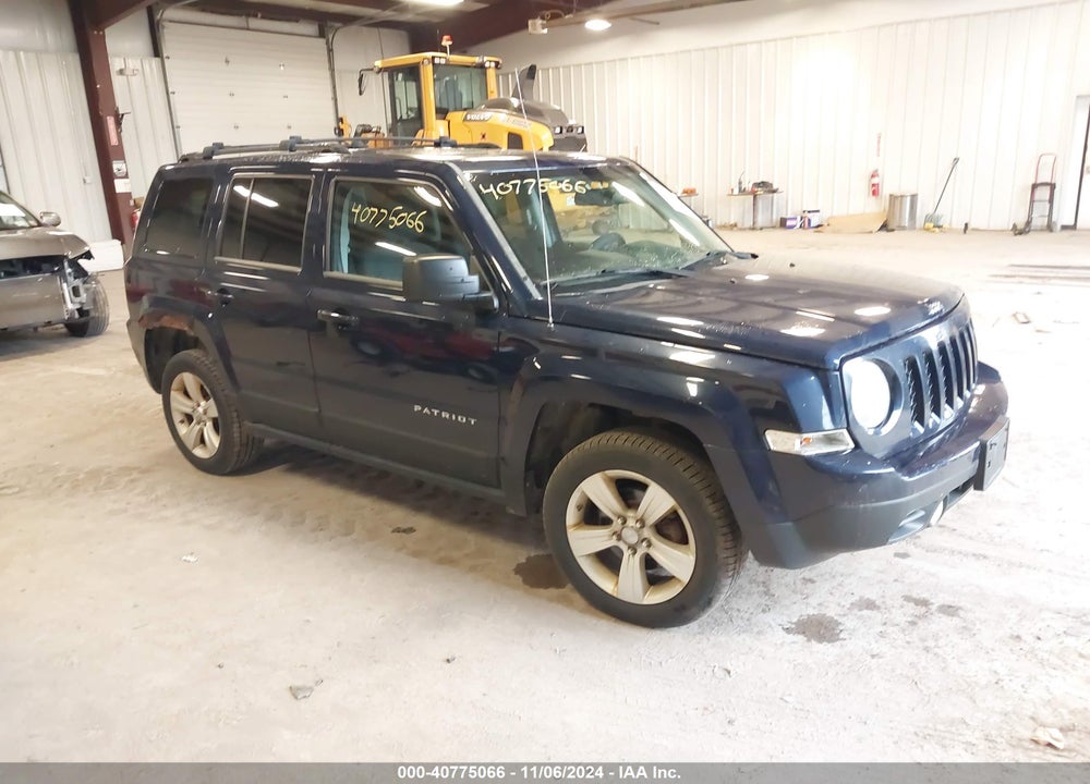 2012 JEEP PATRIOT LATITUDE VIN: 1C4NJRFB7CD588976