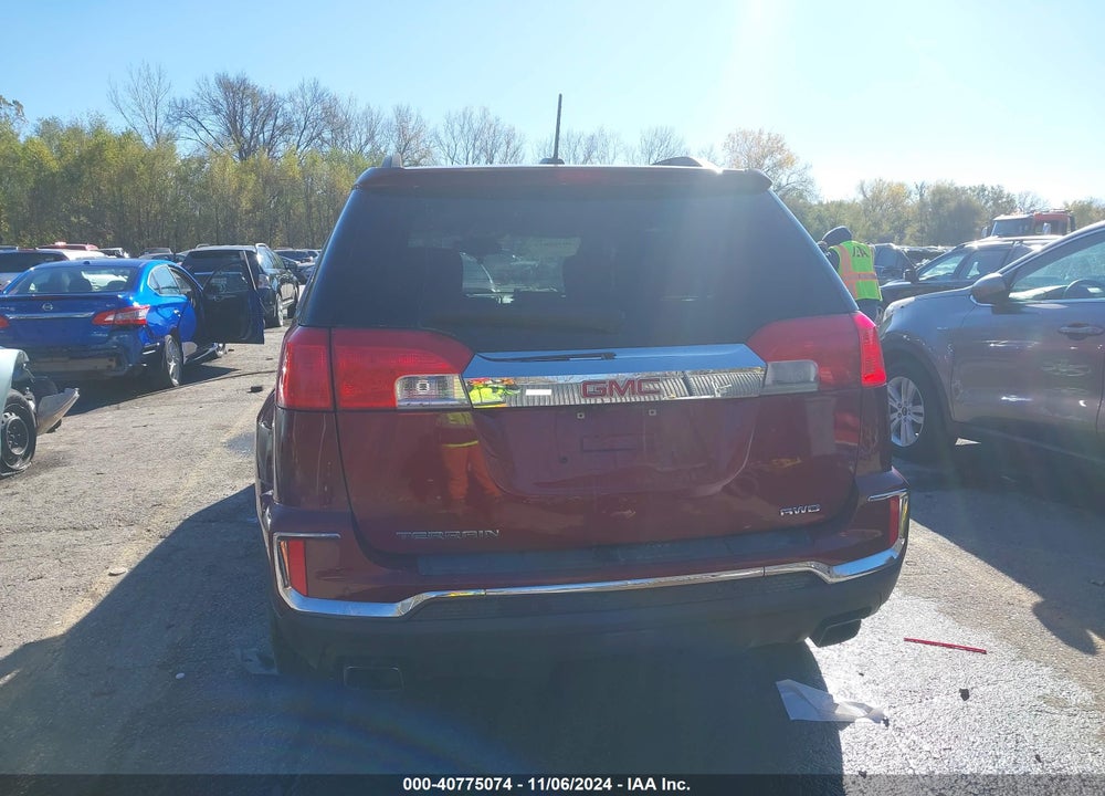 2016 GMC TERRAIN SLE-2 VIN: 2GKFLTE30G6258241