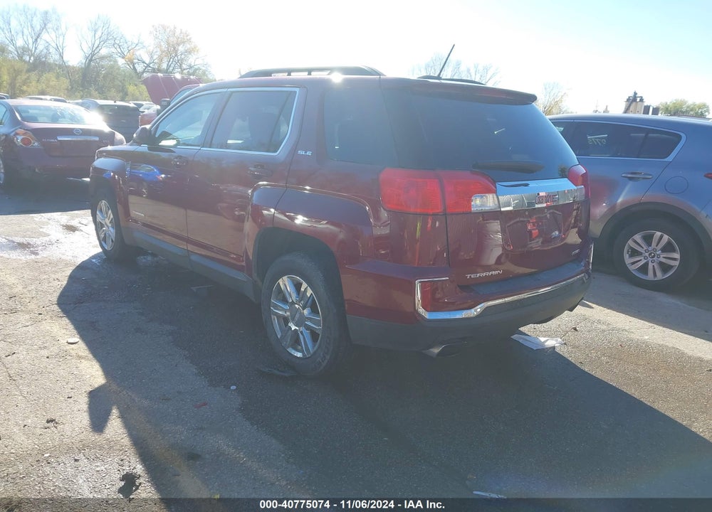 2016 GMC TERRAIN SLE-2 VIN: 2GKFLTE30G6258241