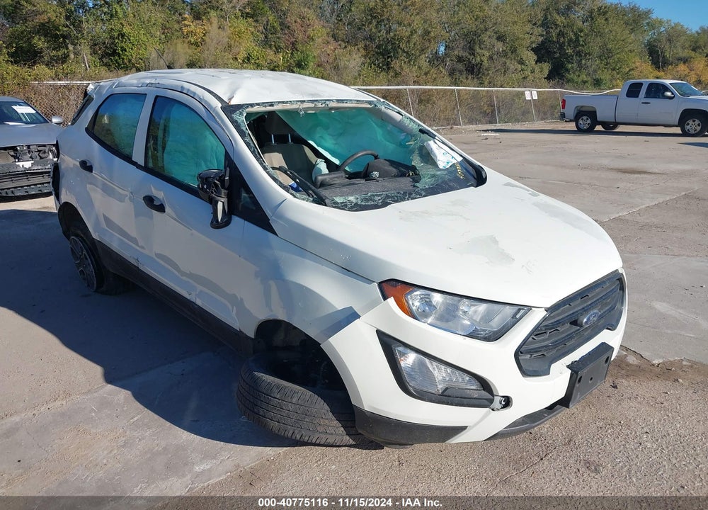 2022 FORD ECOSPORT S VIN: MAJ6S3FL9NC466996